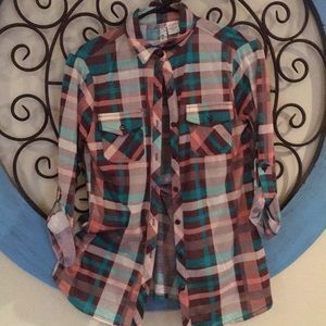 Boutique flannel shirt